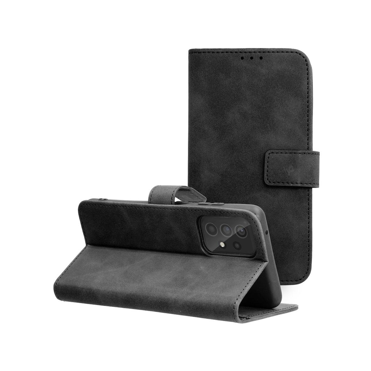 Etui z klapką na Samsung A52 5G / A52 LTE ( 4G ) / A52s 5G Tender Book czarne