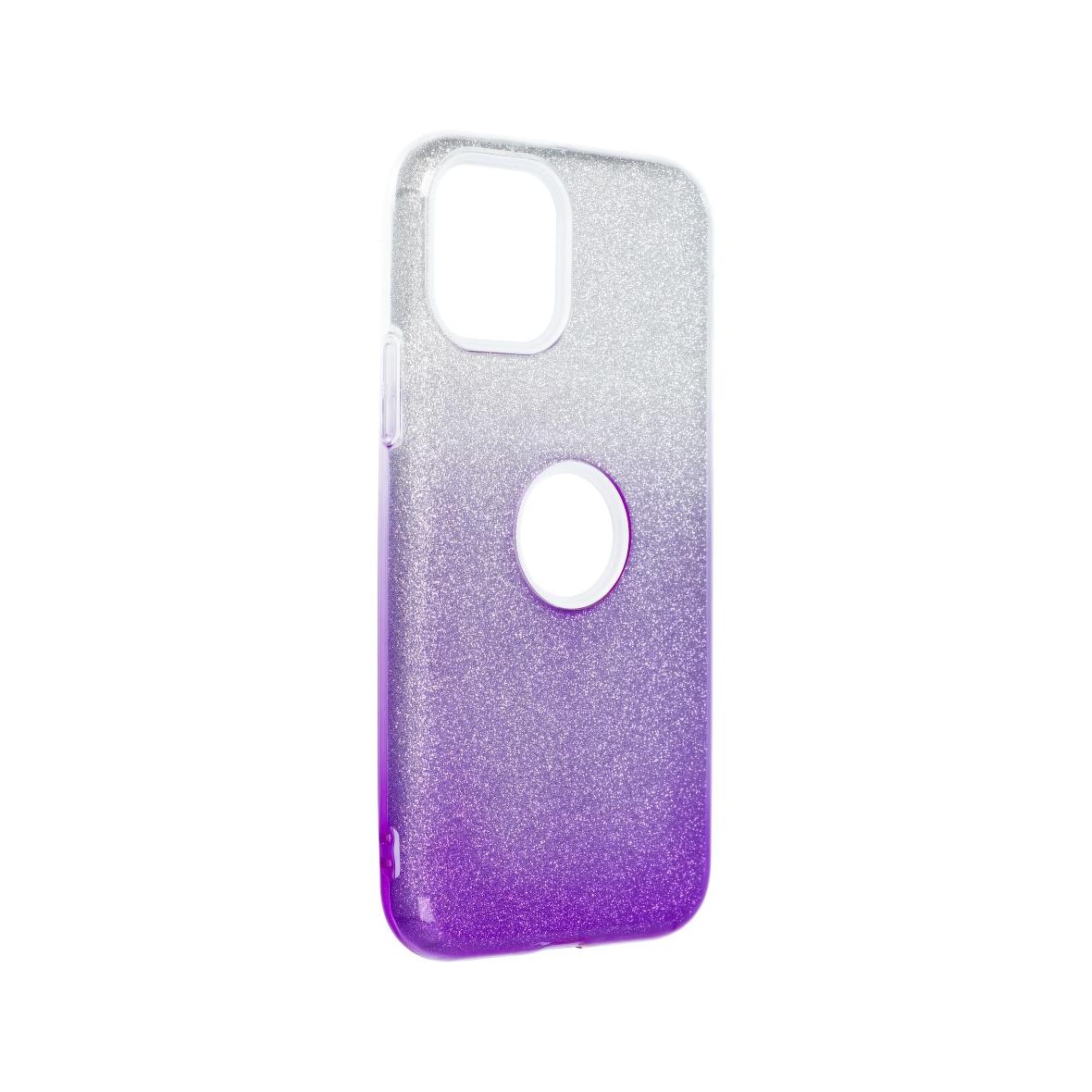 Futerał do iPhone 11 PRO Shining transparentny fioletowy