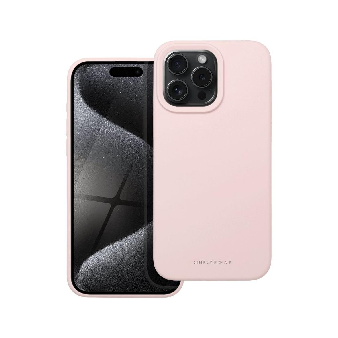 ROAR futerał CLOUD SKIN do IPHONE 15 Pro Max Jasnoróżowy