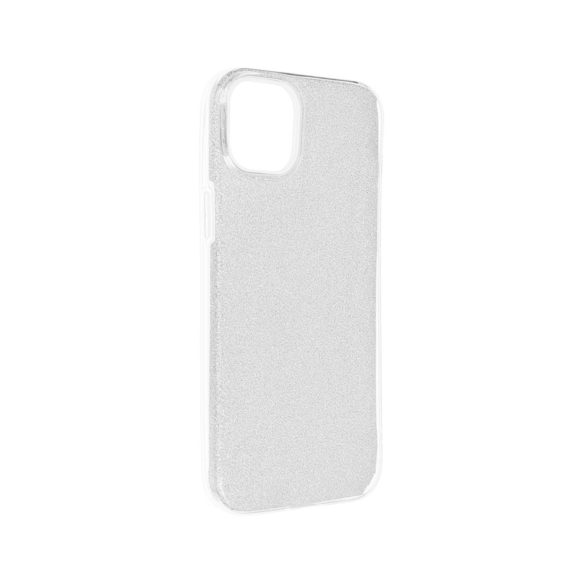 Futerał do iPhone 15 PLUS Shining srebrny