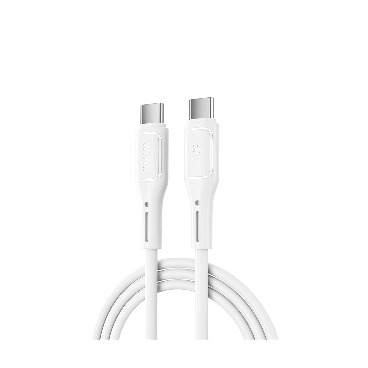 Kabel USB C do USB C Wiwu 30W Wi-C043E biały