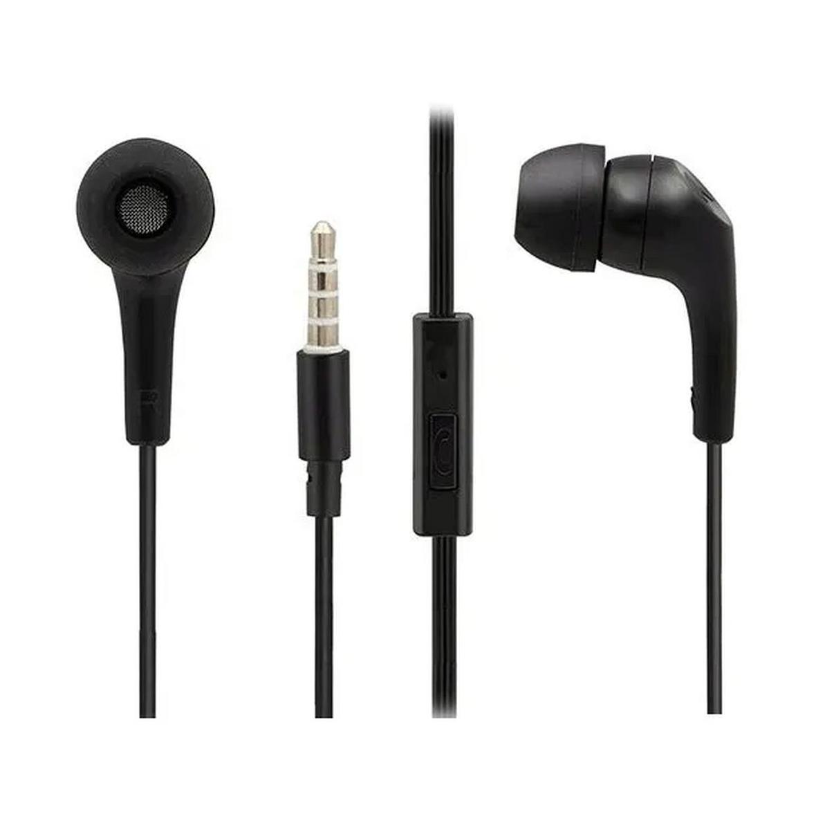Słuchawki przewodowe douszne z mikrofonem MOTOROLA Ear Buds 2-s czarne