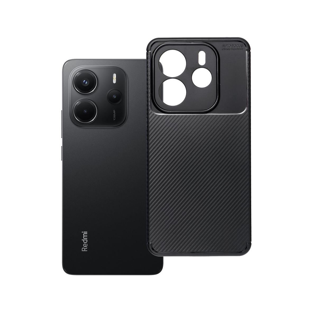 Futerał do Xiaomi Redmi Note 14 5G Carbon Premium czarny