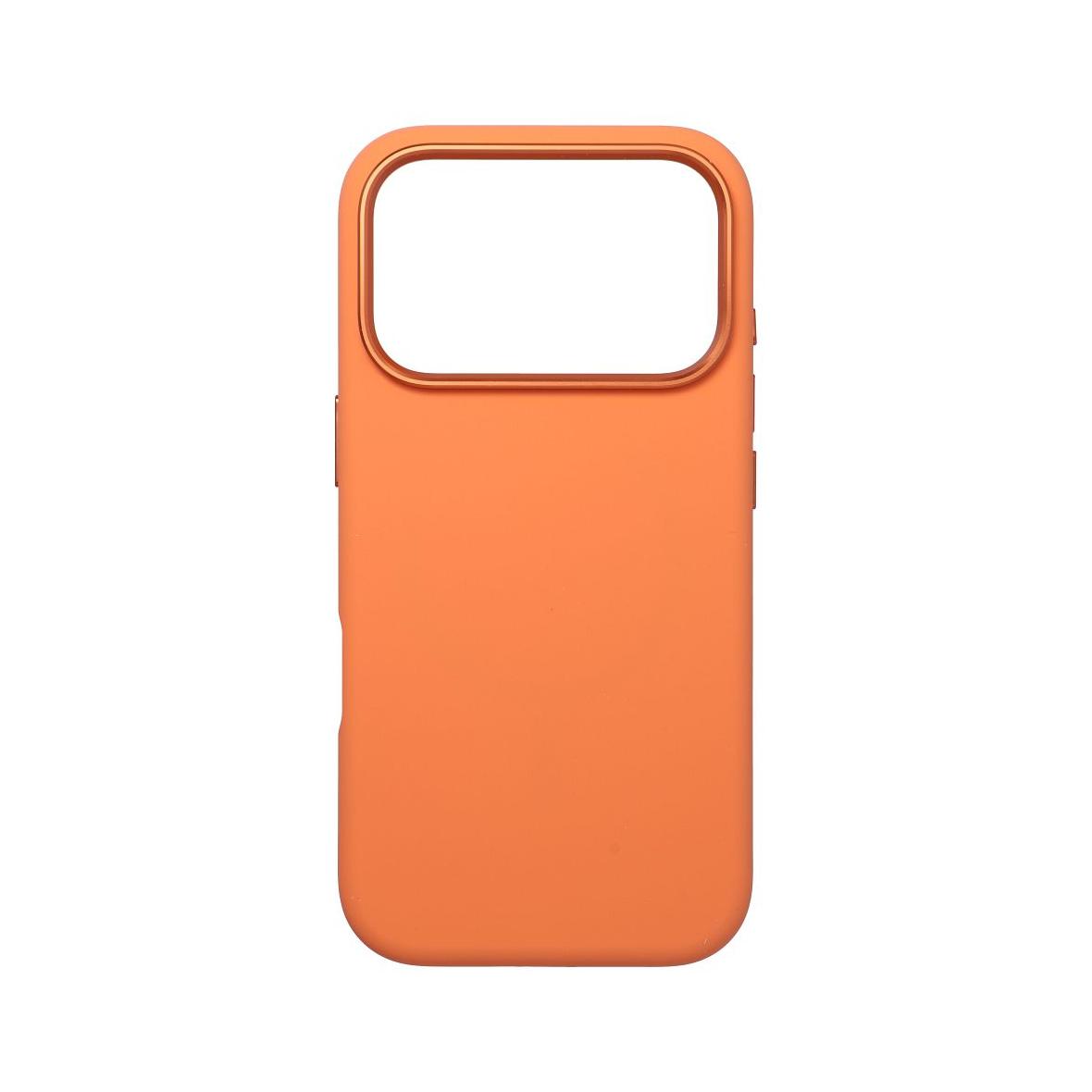 Etui na iPhone 17 PRO Forcell F-Protect Frame Premium zgodny z MagSafe orange 0INT