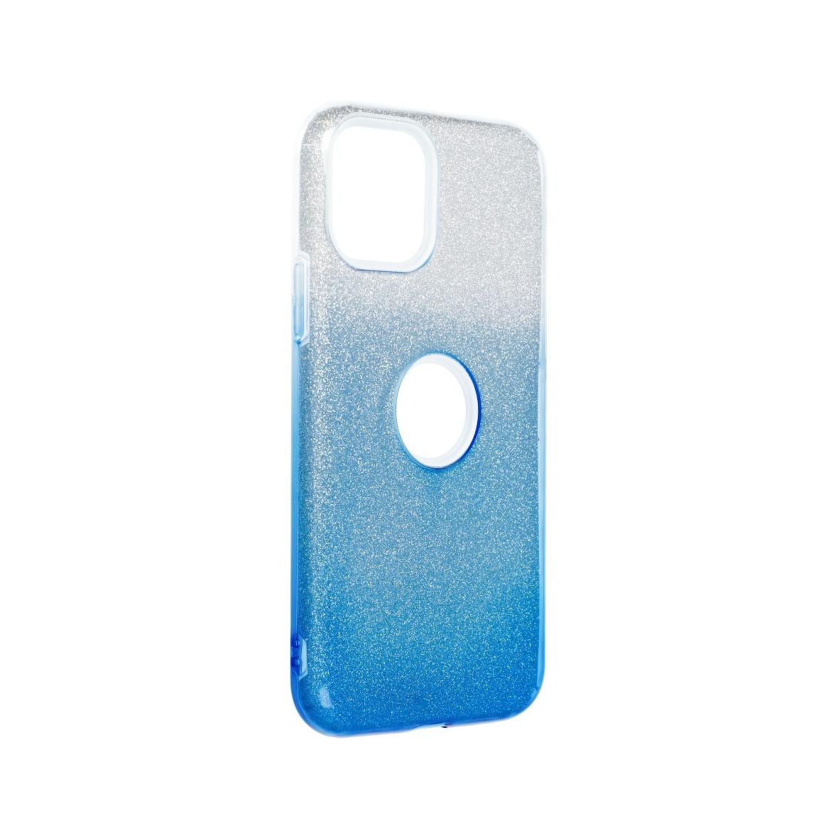 Futerał do iPhone 11 PRO Shining transparentny niebieski