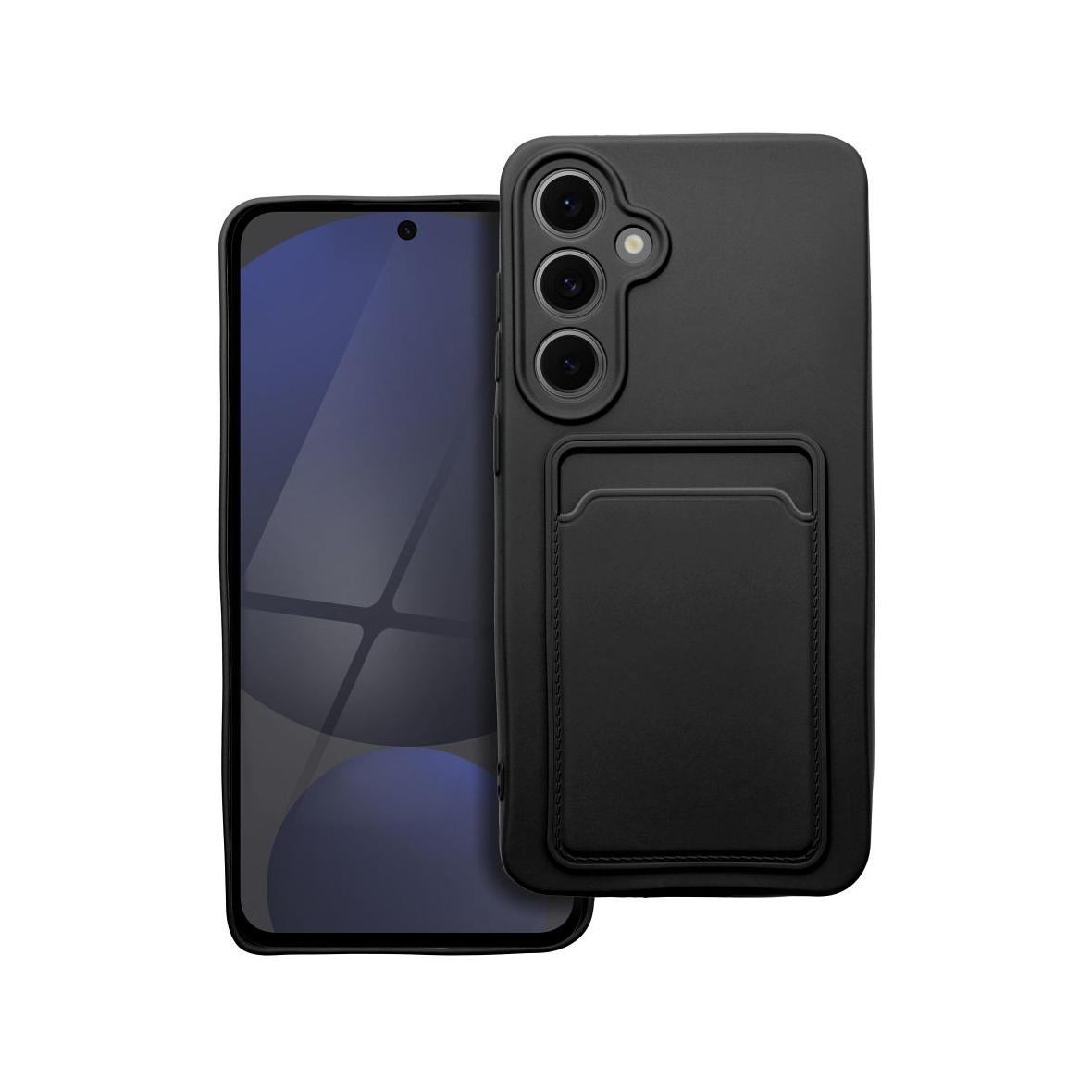 Futerał CARD CASE do SAMSUNG S24 FE czarny