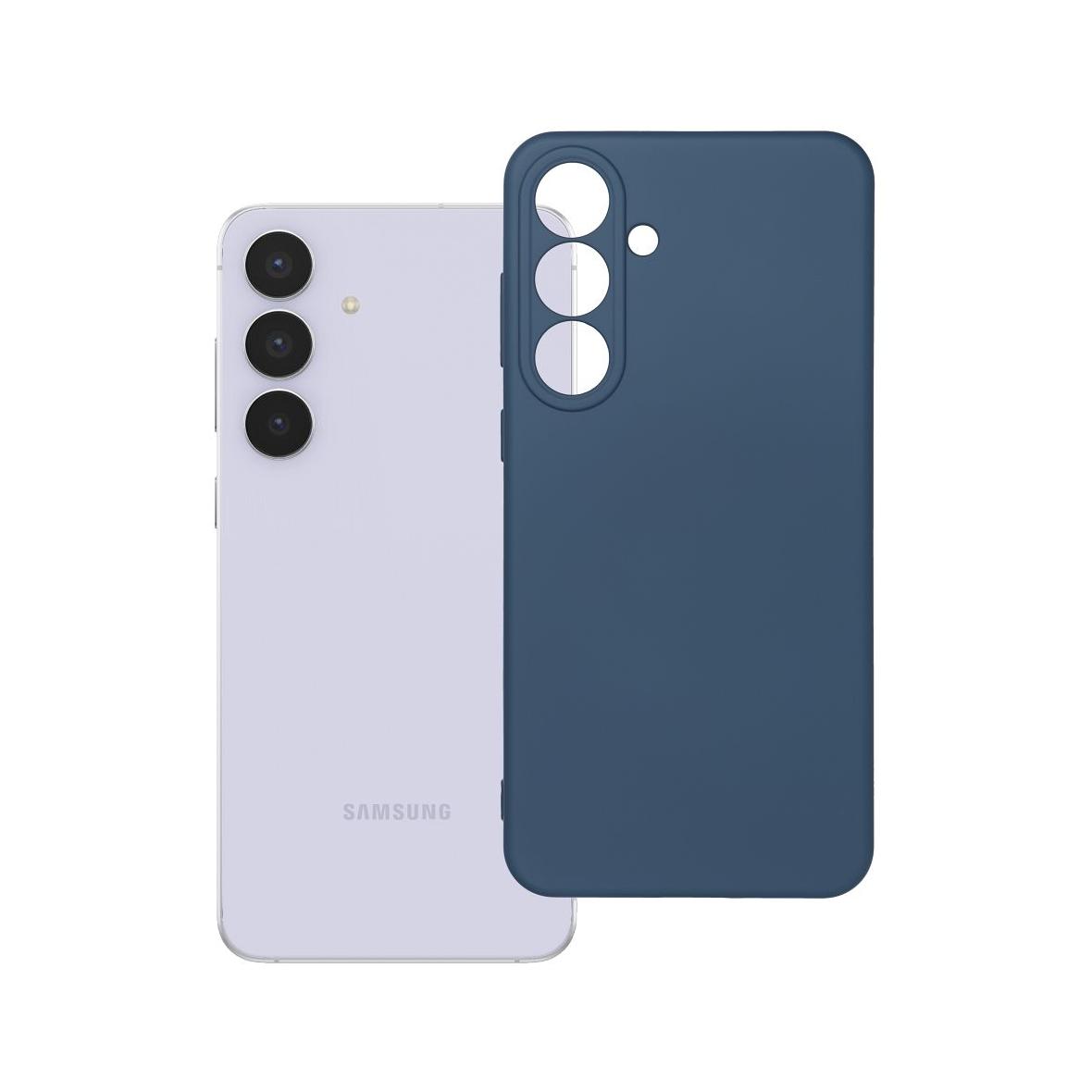 Futerał do Samsung S25 FE Silicone niebieski