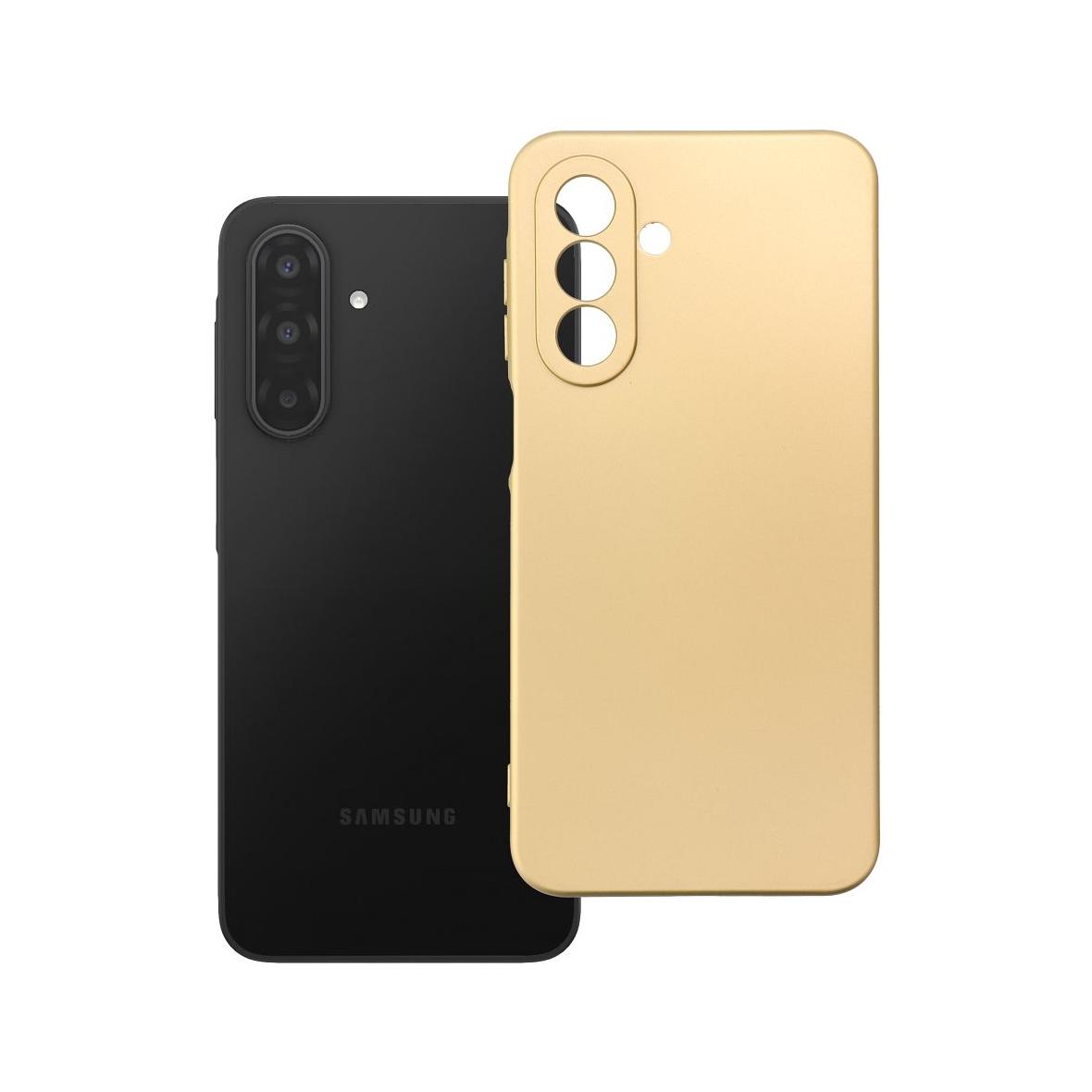 Futerał do Samsung A17 Metallic złoty