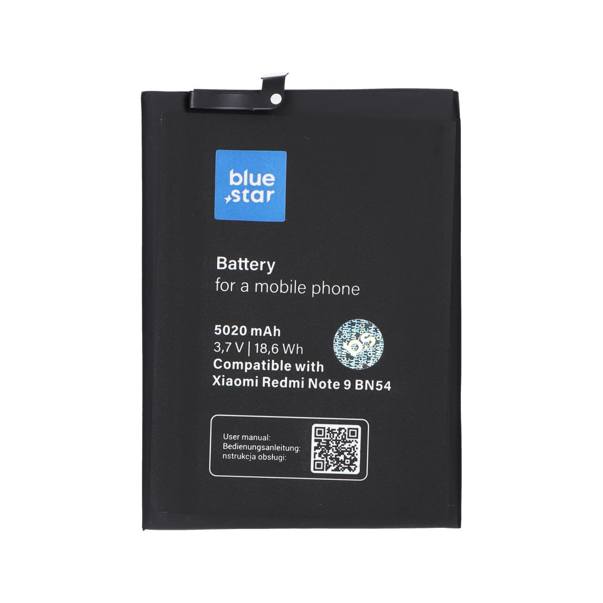 Bateria do Xiaomi Redmi Note 9 (BN54) 5020 mAh Blue Star