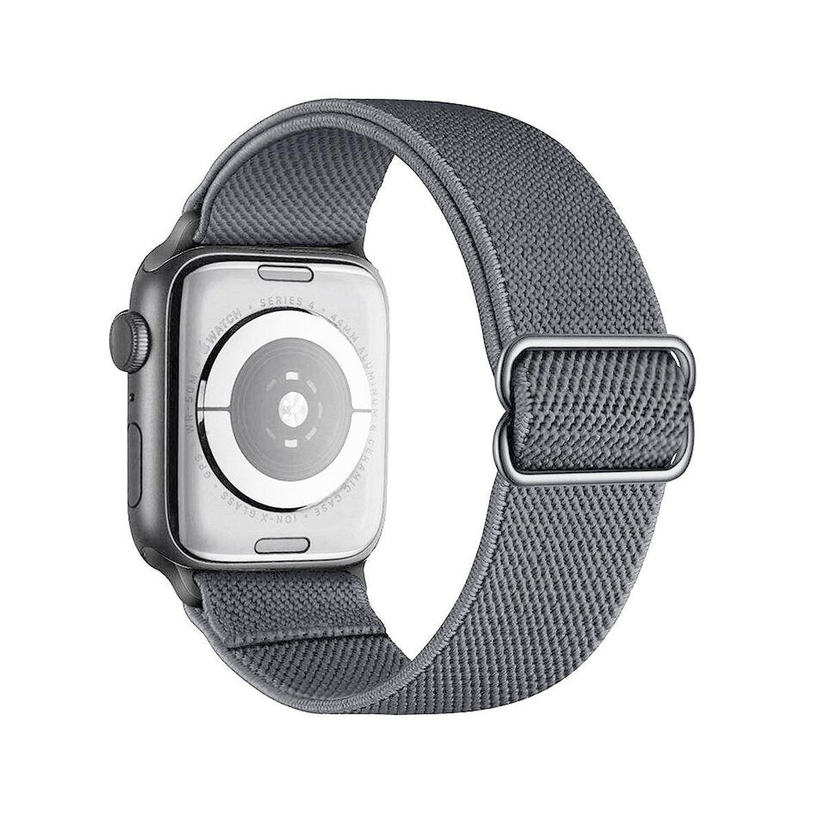DUX DUCIS pasek MIXTURE PRO pleciony do Apple Watch 42 / 44 / 45 / 49 mm szary