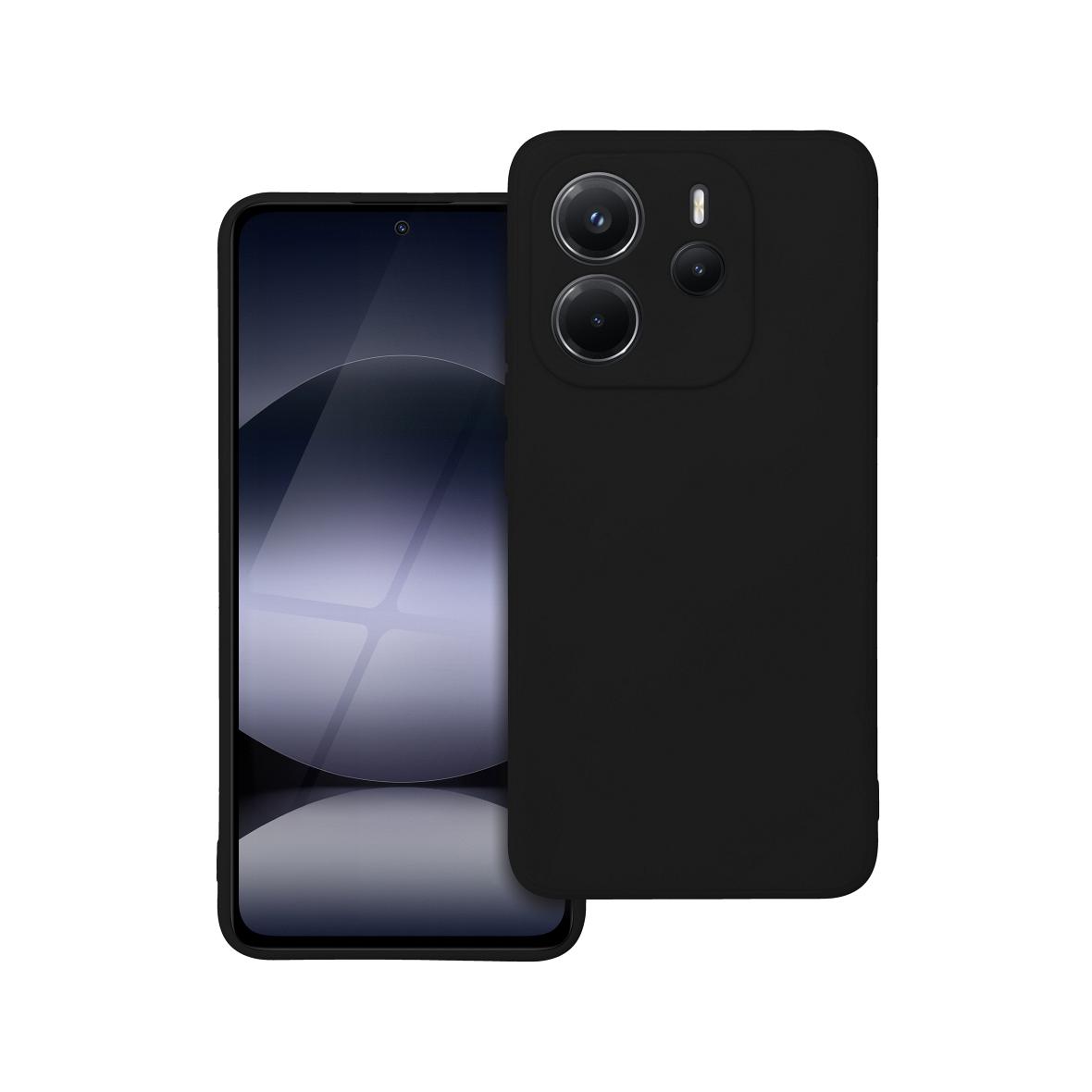 Futerał do Xiaomi Redmi Note 14 4G (GLOBAL - 164,84mm x 78,15mm x 8,16mm) Soft czarny