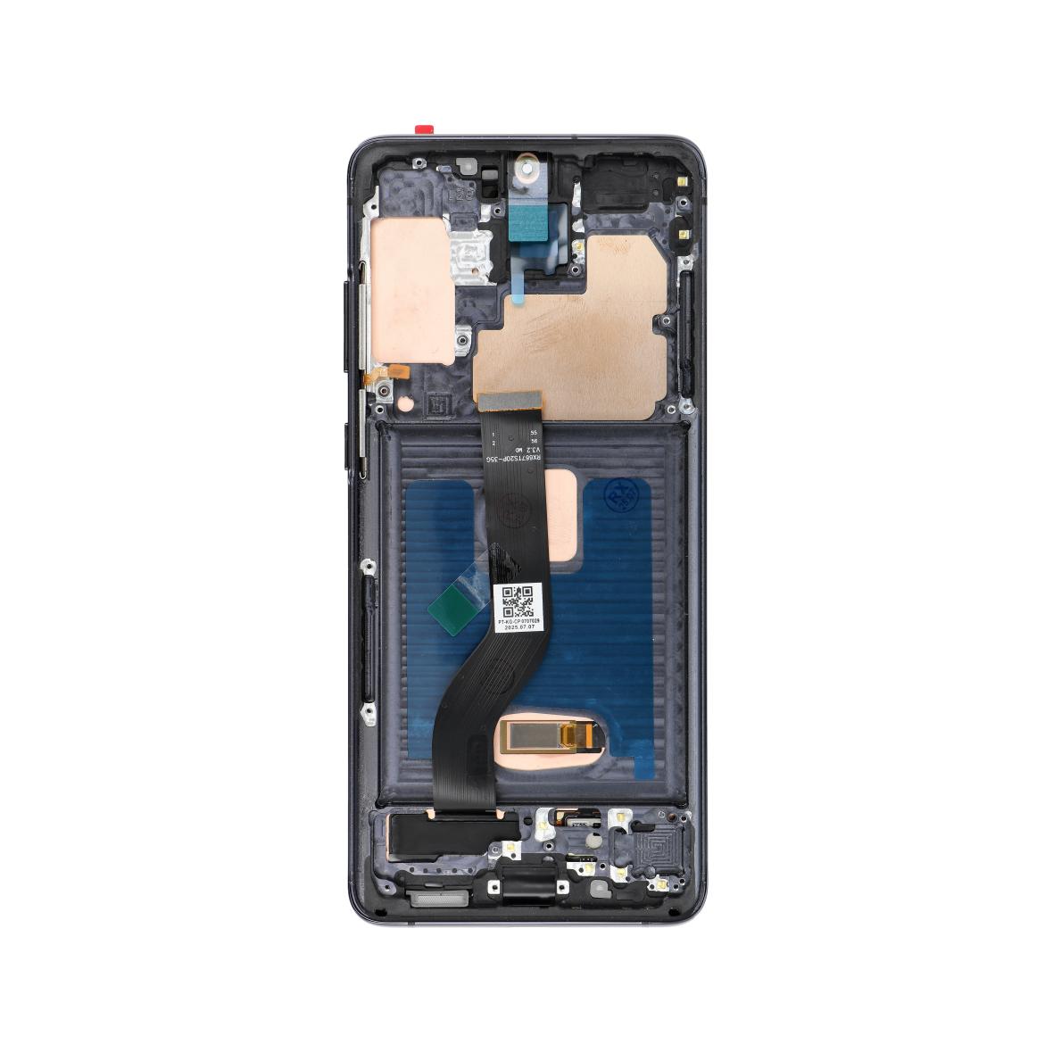 Wyświetlacz LCD do SAMSUNG S20 Plus Black SOFT OLED z ramka