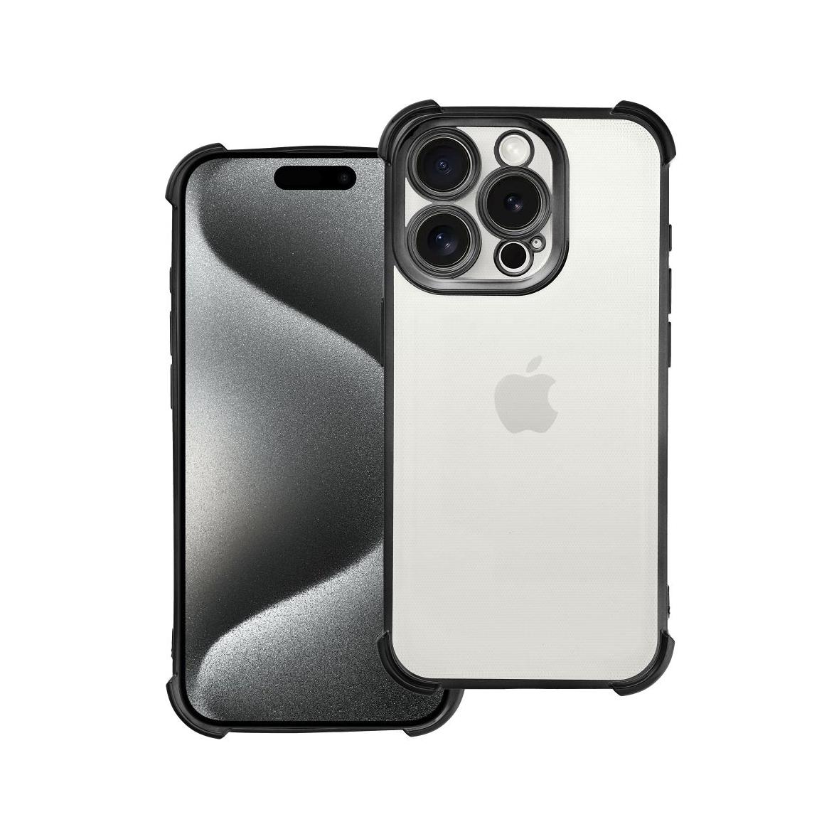 Futerał do iPhone 15 PRO Antishock Electro czarny