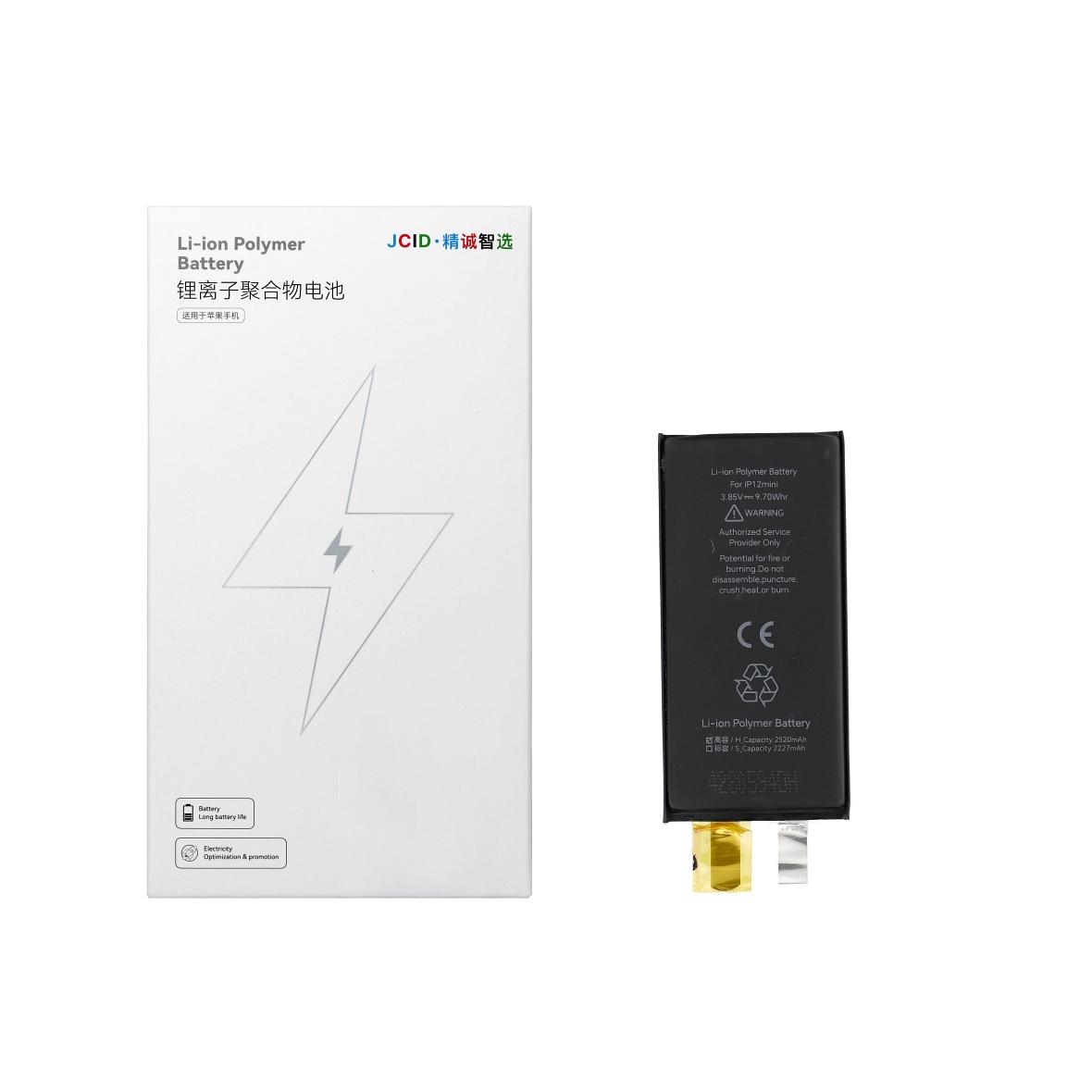 JCID Bateria bez BMS do iPhone 12 Mini (zwiększona pojemność)