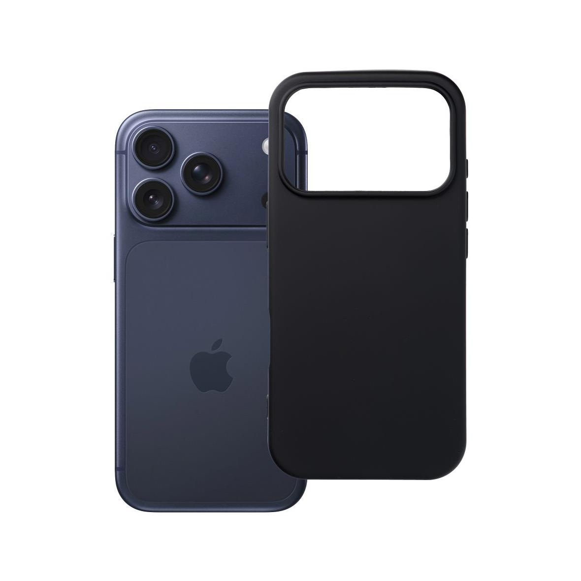 Futerał do iPhone 17 PRO Silicone czarny