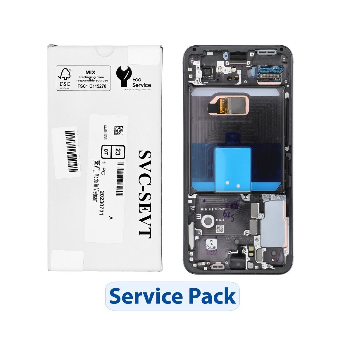 ServicePack Wyświetlacz LCD SAMSUNG S22 S901 GH82-27520A Black