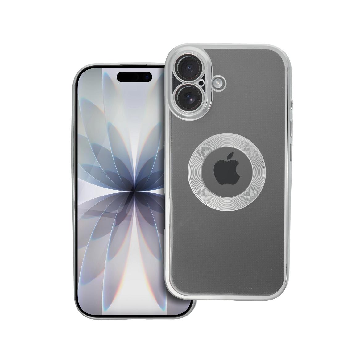 Futerał do iPhone 17 Glam srebrny