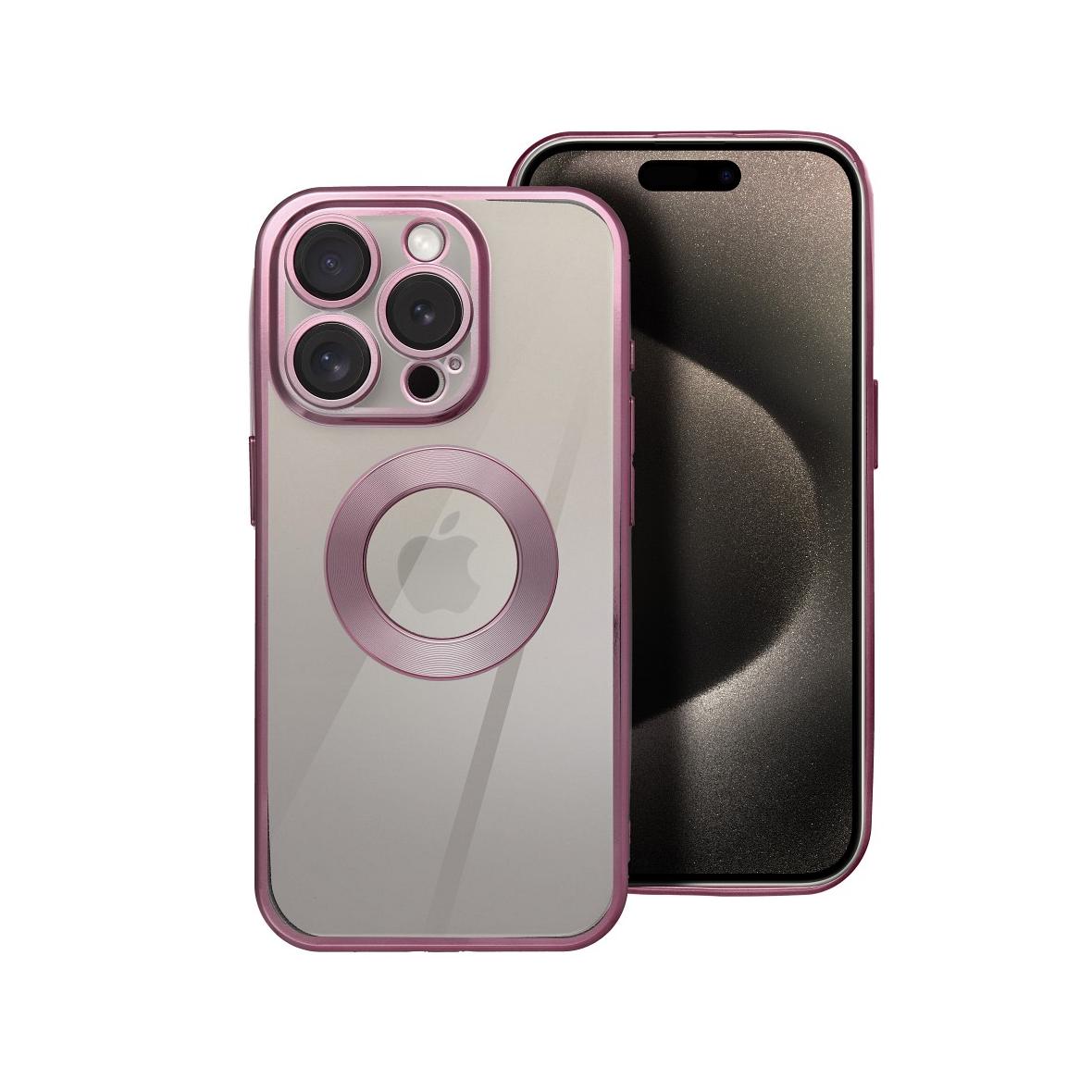 Futerał do iPhone 17 PRO Glam pudrowy róż