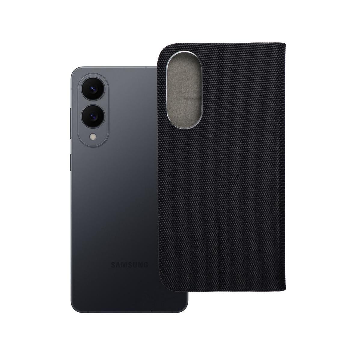 Etui z klapką na Samsung S25 EDGE Sensitive Book czarne