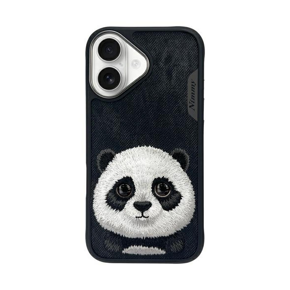 NIMMY futerał BIG EYED PET 2.0 Panda do IPHONE 16 czarny