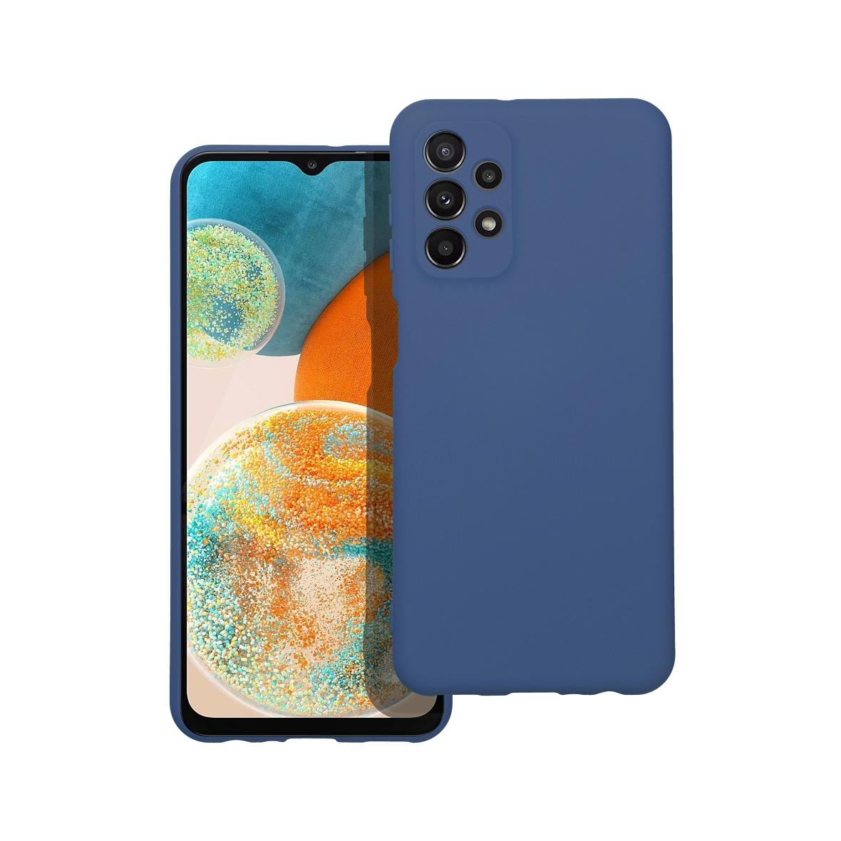 Futerał SILICONE do SAMSUNG A23 5G niebieski