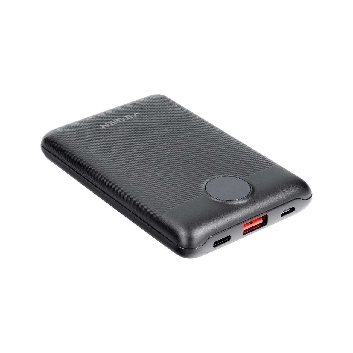 Powerbank Veger S11 (W1140) PD QC3.0 2A 22,5W 10000 mAh czarny 0INT