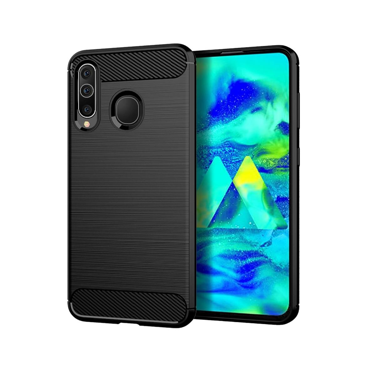 Futerał do Samsung A20S Carbon czarny