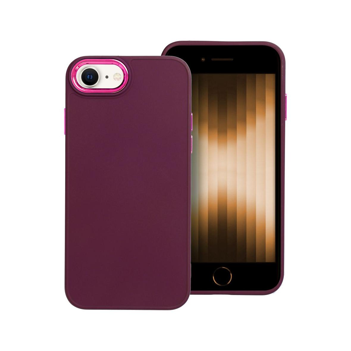 Futerał do iPhone 7 / 8 / SE 2020 / SE 2022 Frame fioletowy