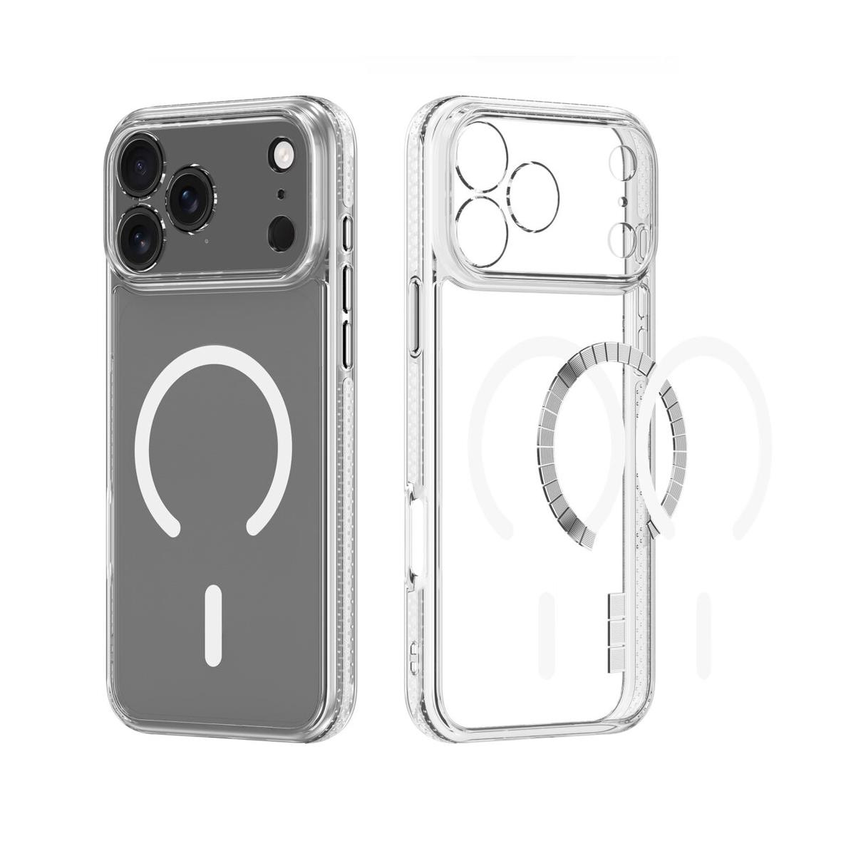 DUX DUCIS futerał CLIN MAG kompatybilny z MagSafe do IPHONE 17 PRO MAX (Open Ring Version) transparentny