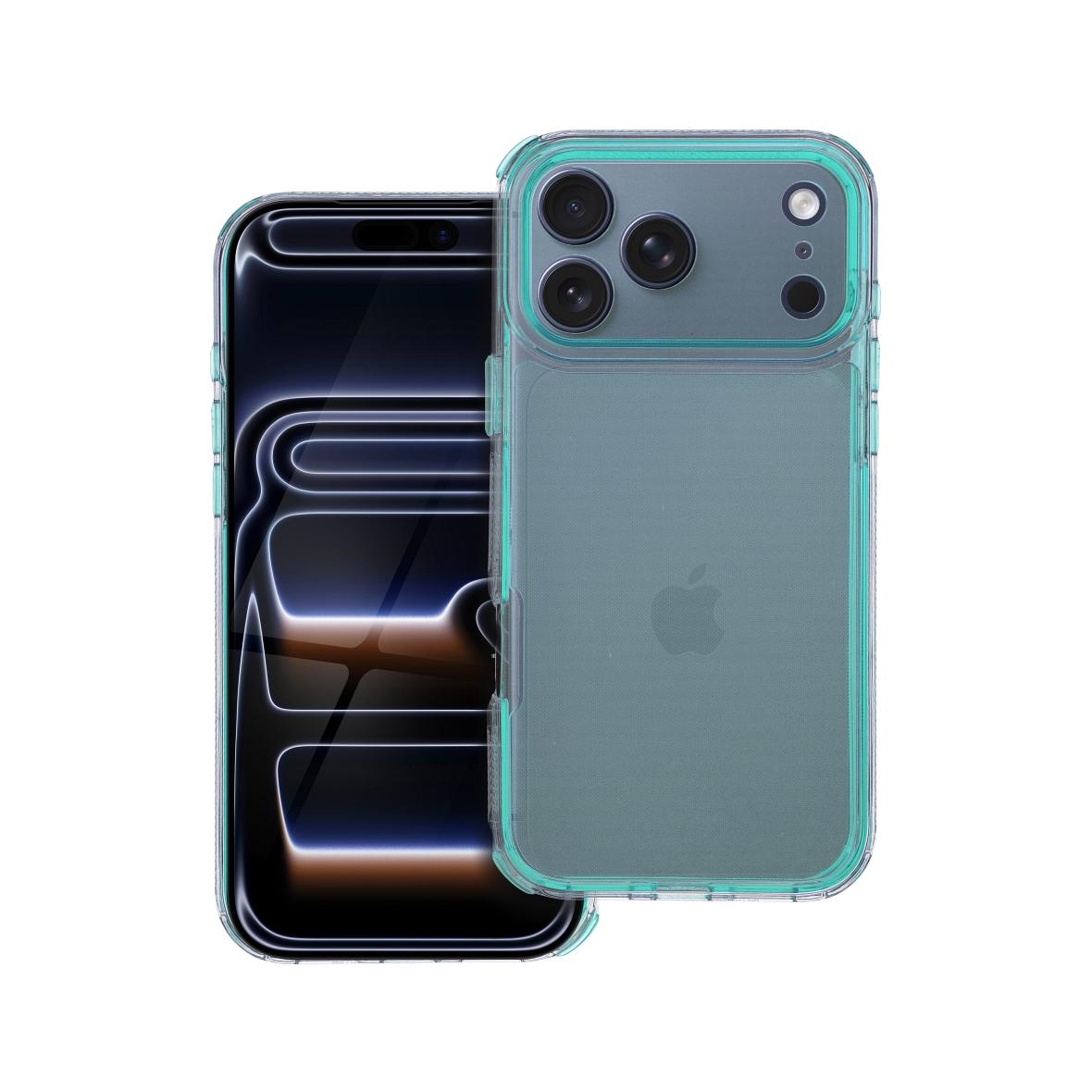 Futerał do iPhone 17 PRO MAX Matrix Clear miętowy