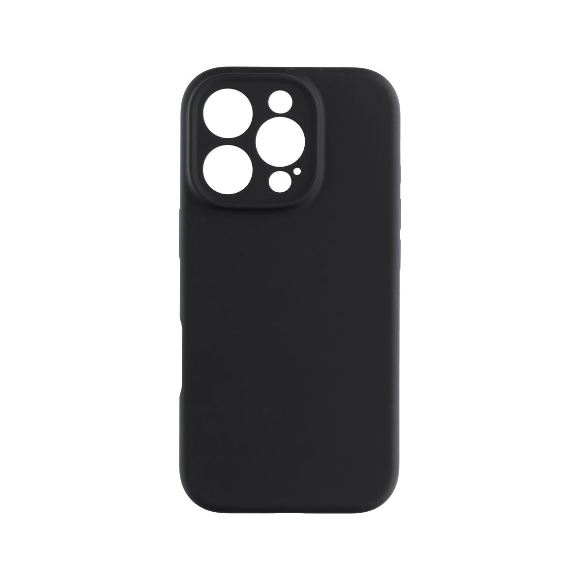 Etui na iPhone 16 PRO Forcell F-Protect Rubber Premium zgodny z MagSafe czarny 0INT