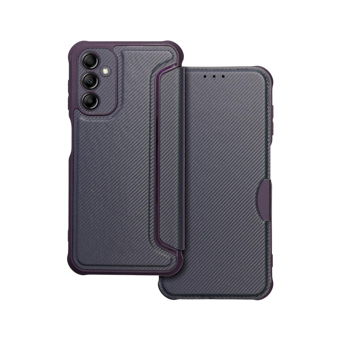 Etui z klapką na Samsung A14 4G / A14 5G Razor Book niebieskie