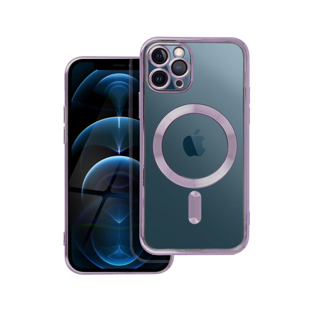Futerał do iPhone 11 PRO Electro Mag Cover zgodny z MagSafe fioletowy