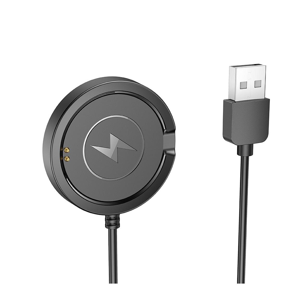 Kabel do ładowania smartwatcha Hoco 0,6 m Y22 czarny