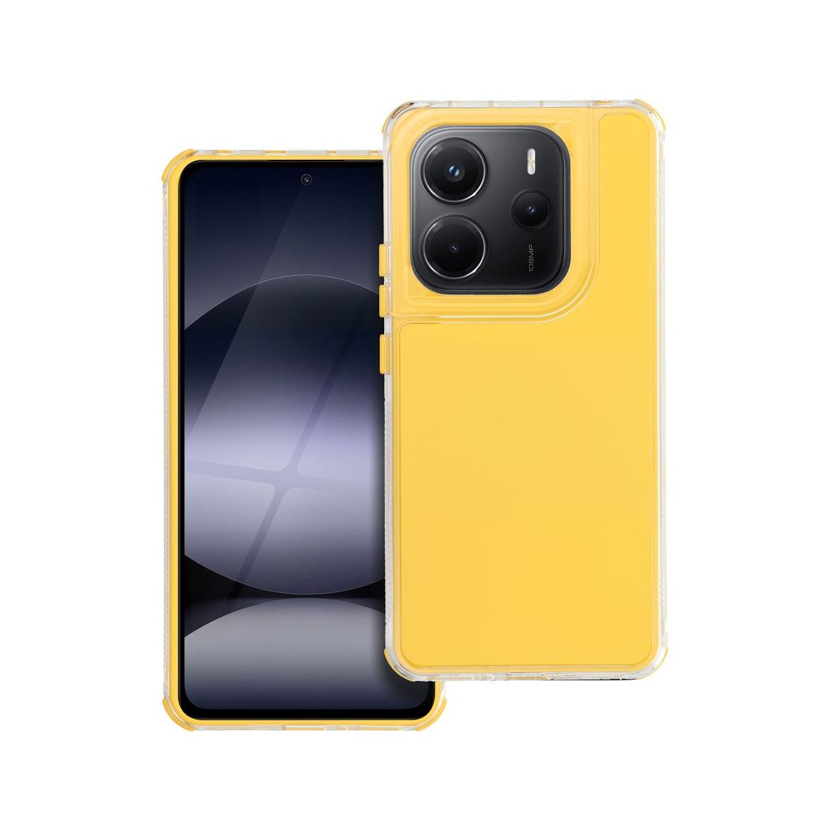 Futerał do Xiaomi Redmi Note 14 5G Matrix żółty