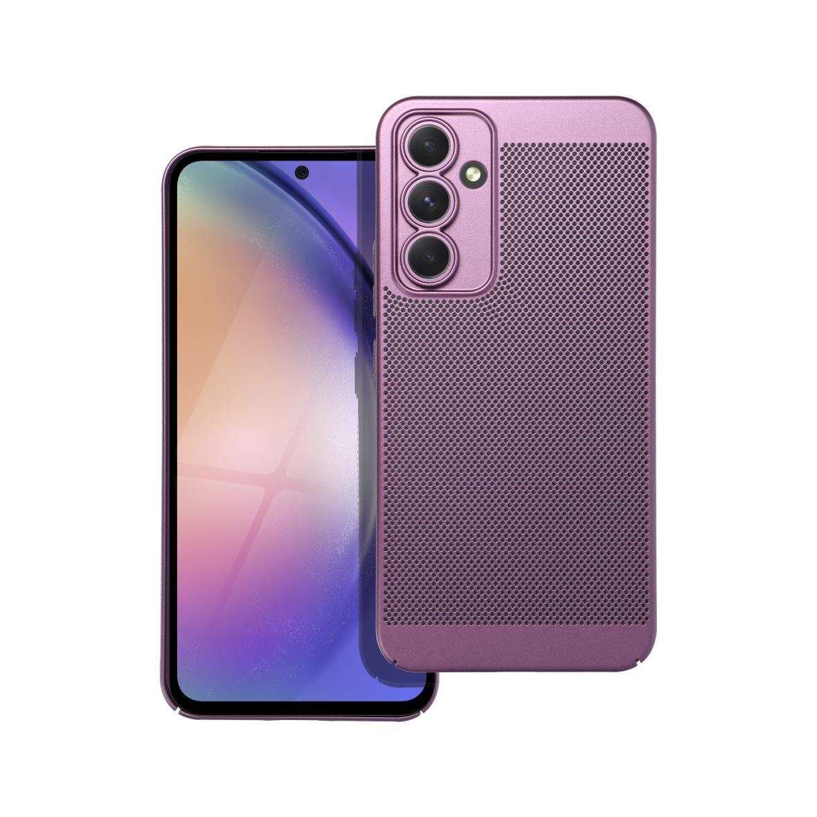 Futerał do Samsung A54 5G Breezy fioletowy
