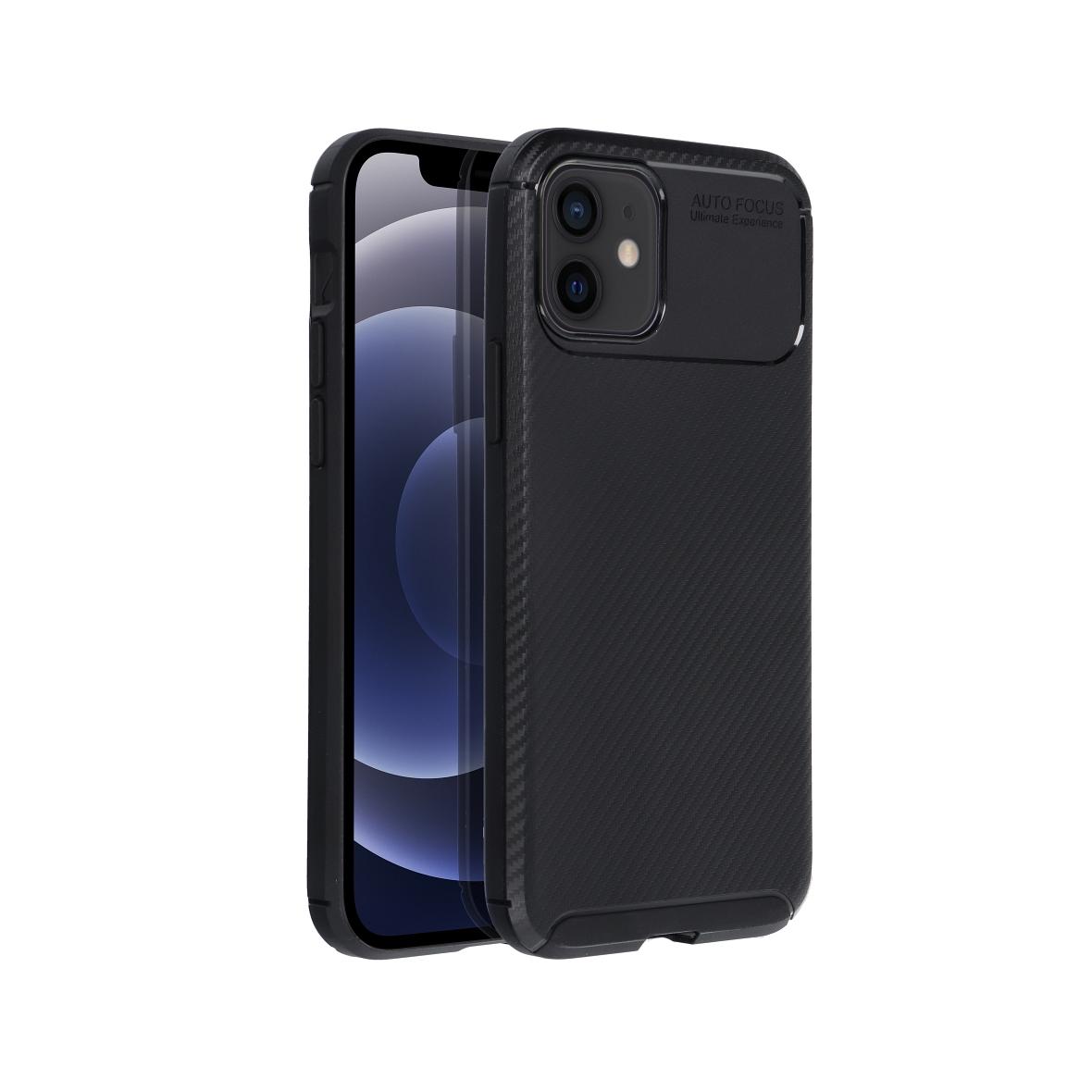 Futerał do iPhone 12 / 12 PRO Carbon Premium czarny