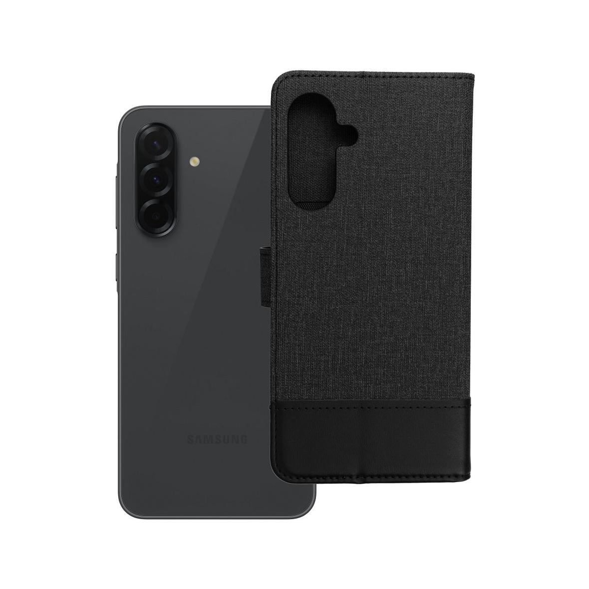 Etui z klapką na Samsung A36 5G Gomma Book czarne