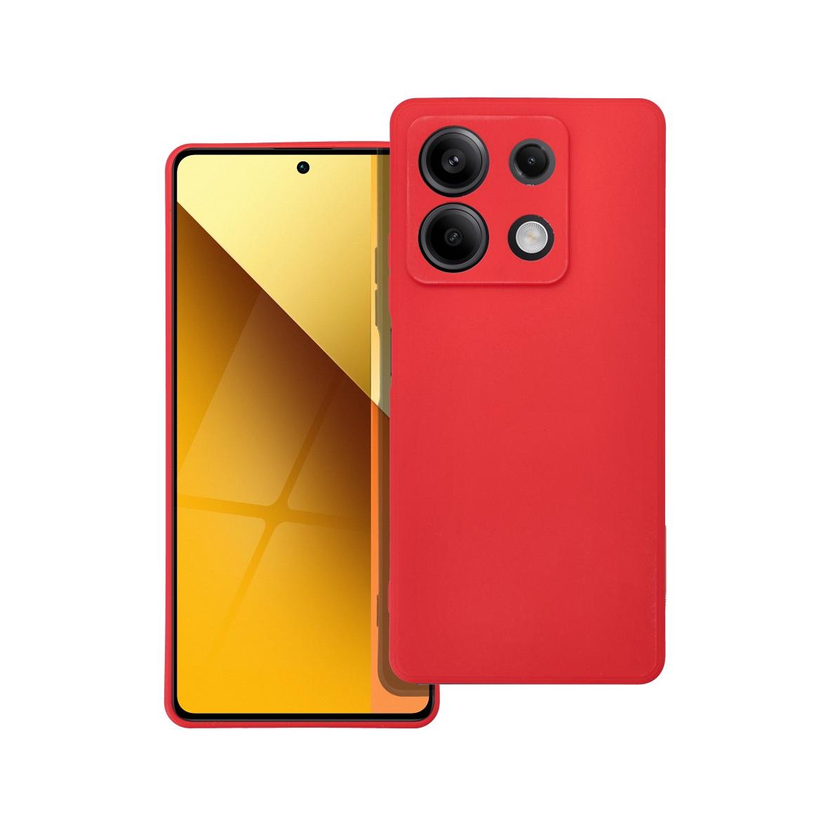 Futerał do Xiaomi Redmi Note 13 5G Soft czerwony
