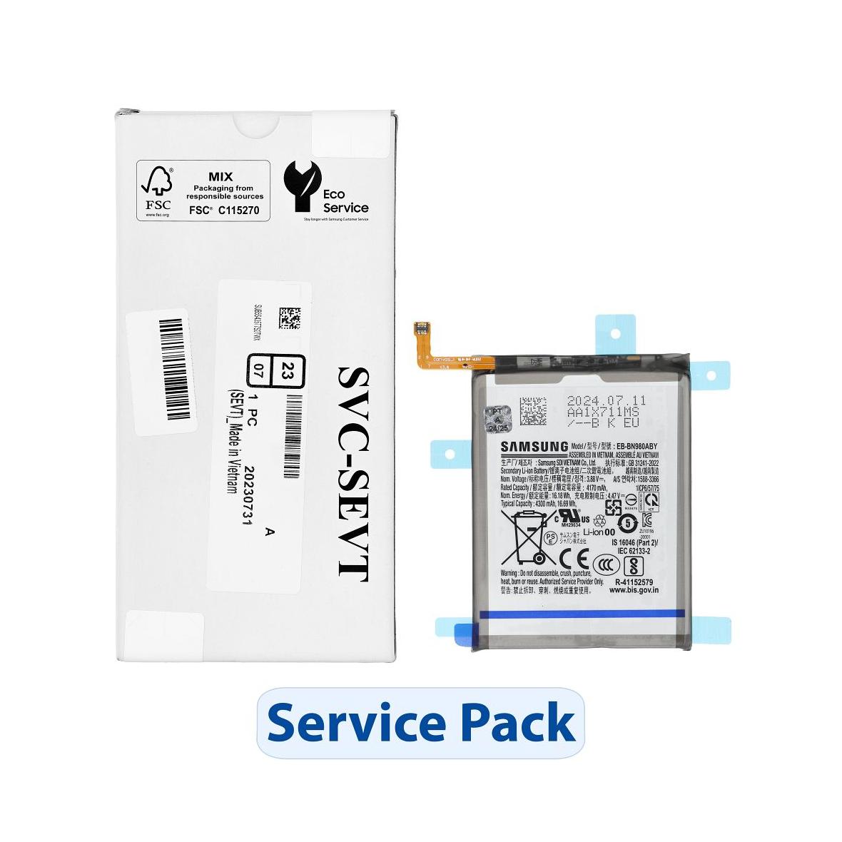 ServicePack Bateria EB-BN980ABY do SAMSUNG Note 20 N980F/N981B GH82-23496A