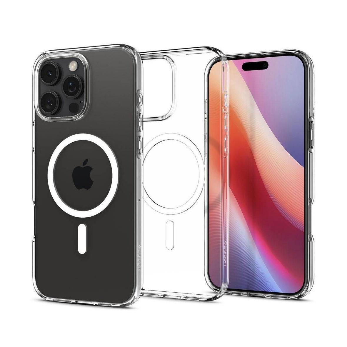 SPIGEN futerał LIQUID CRYSTAL MAG kompatybilny z MagSafe do IPHONE 16 Pro Max clear