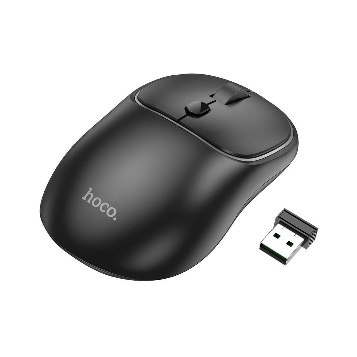 Myszka bezprzewodowa Hoco 2,4G 1600 dpi GM25 czarna