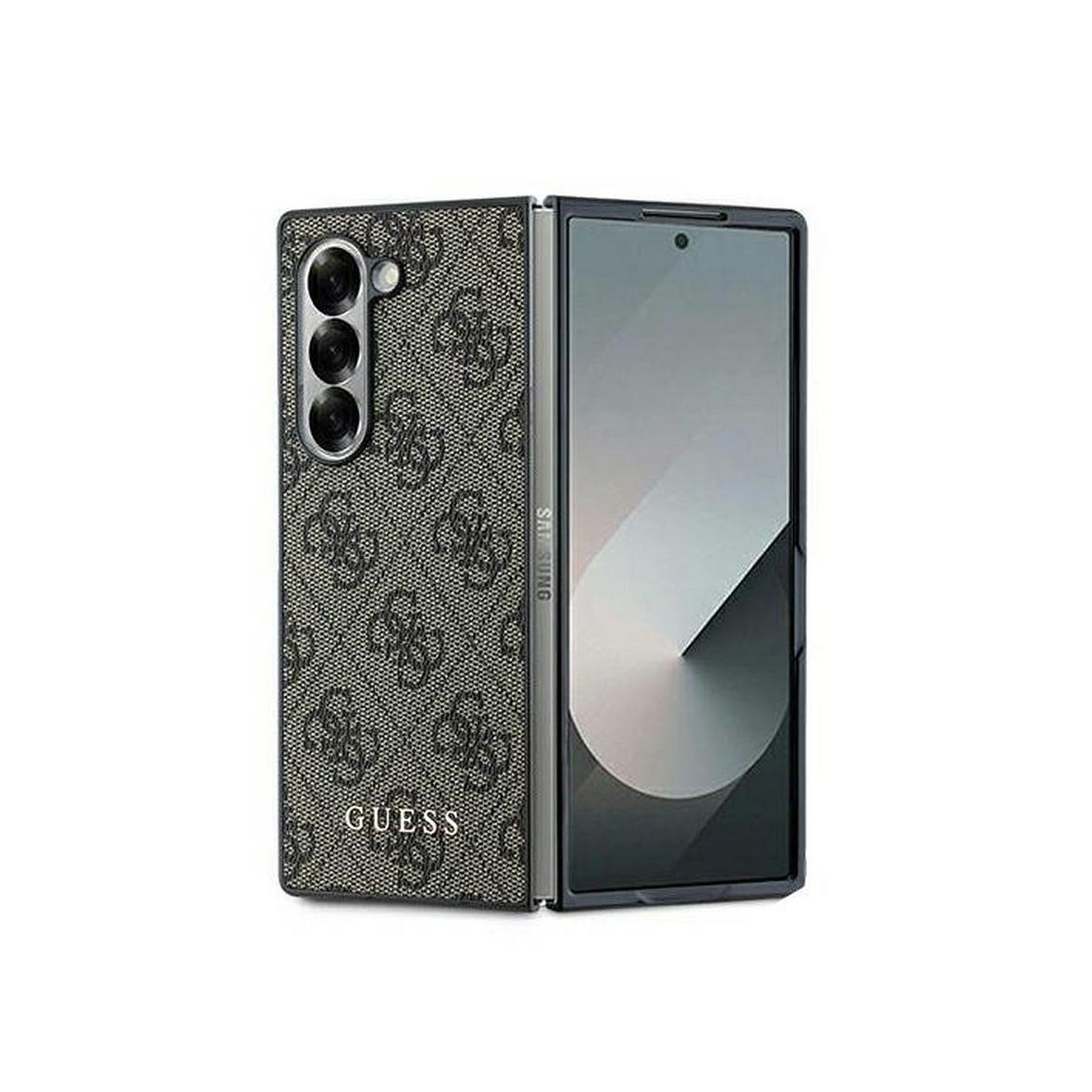 GUESS futerał do SAMSUNG Z Fold 6 GUHCZFD6GF4GBR (HC PU 4G Charm) brązowy