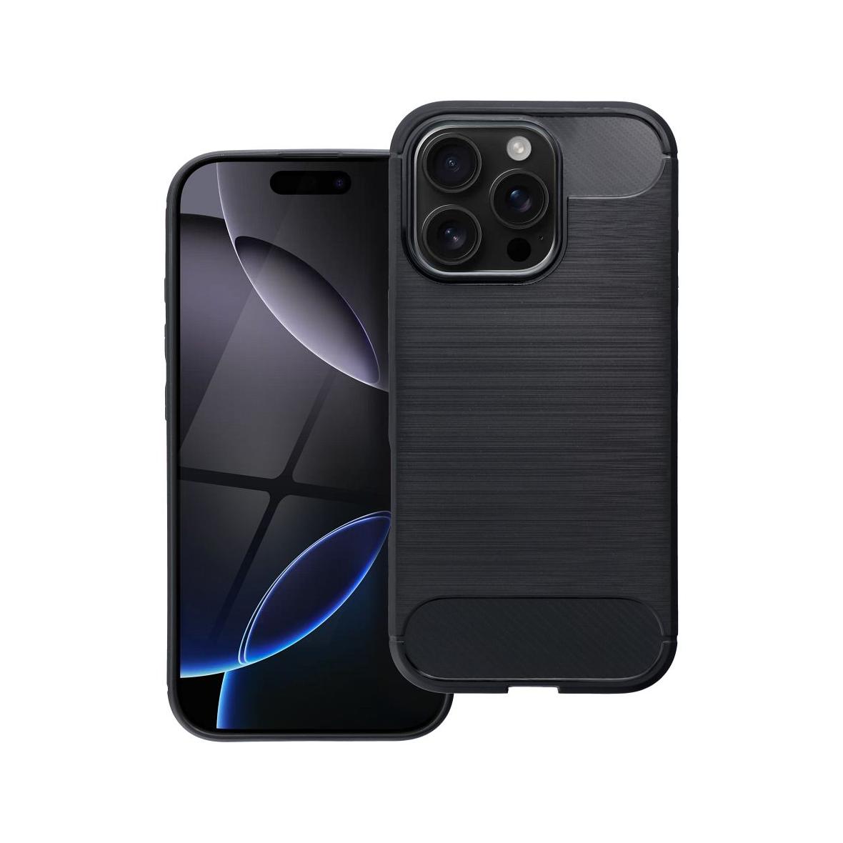 Futerał do iPhone 16 PRO Carbon czarny
