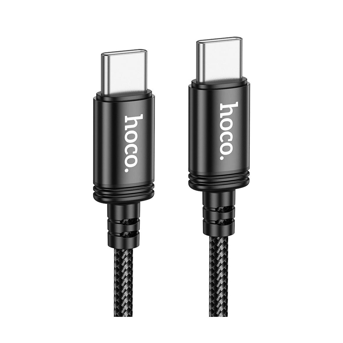 Kabel USB C do USB C Hoco PD 3A 60W 3 m X91 czarny