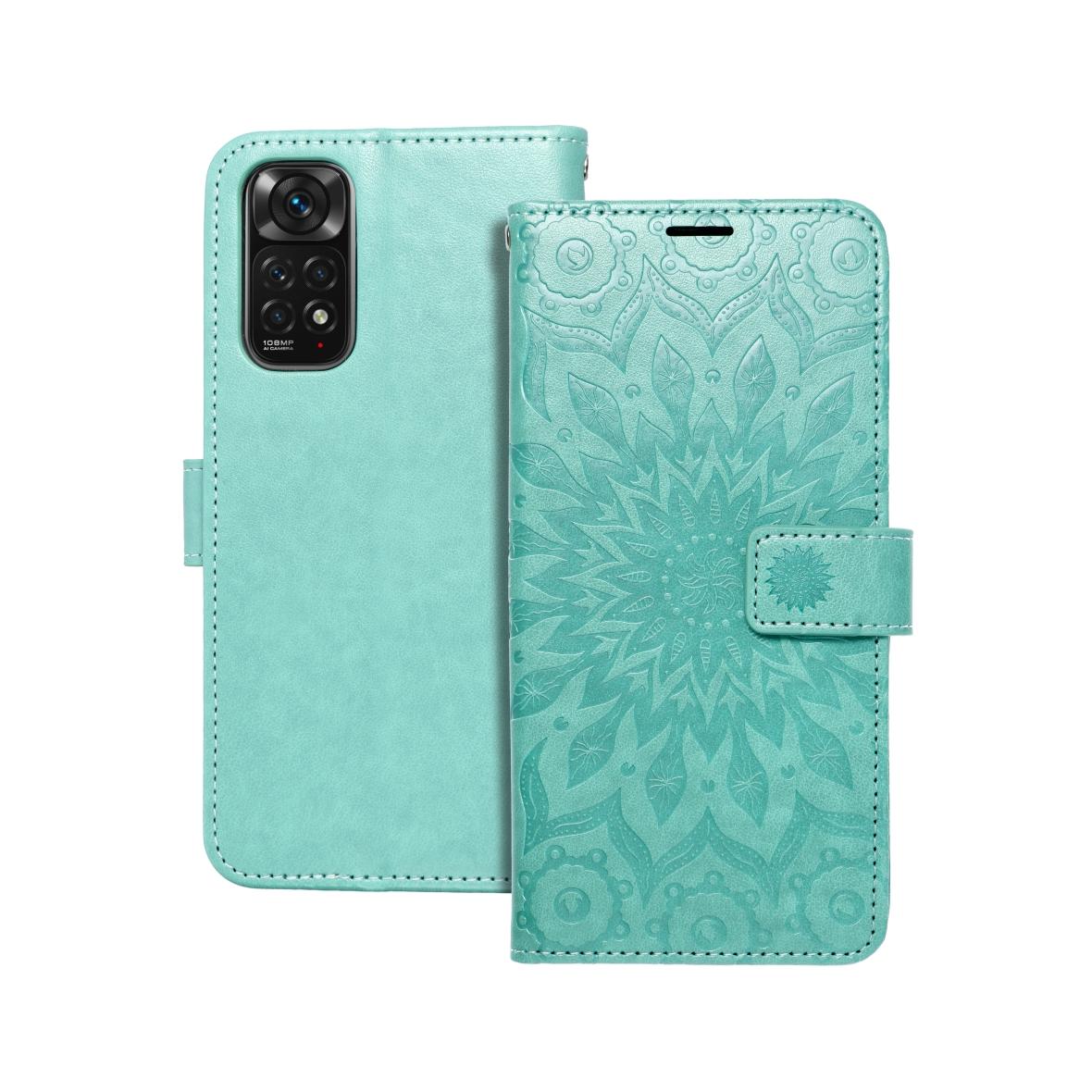 Etui z klapką na Xiaomi Redmi NOTE 11 / 11S Mezzo Book mandala zielone