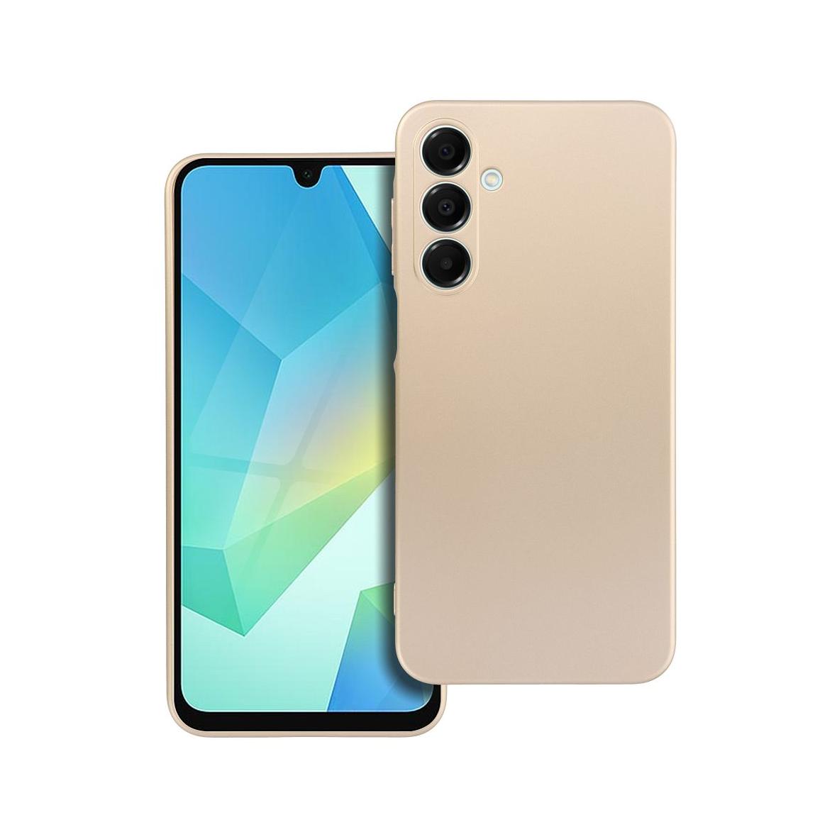 Futerał do Samsung A16 5G / A16 4G Metallic złoty