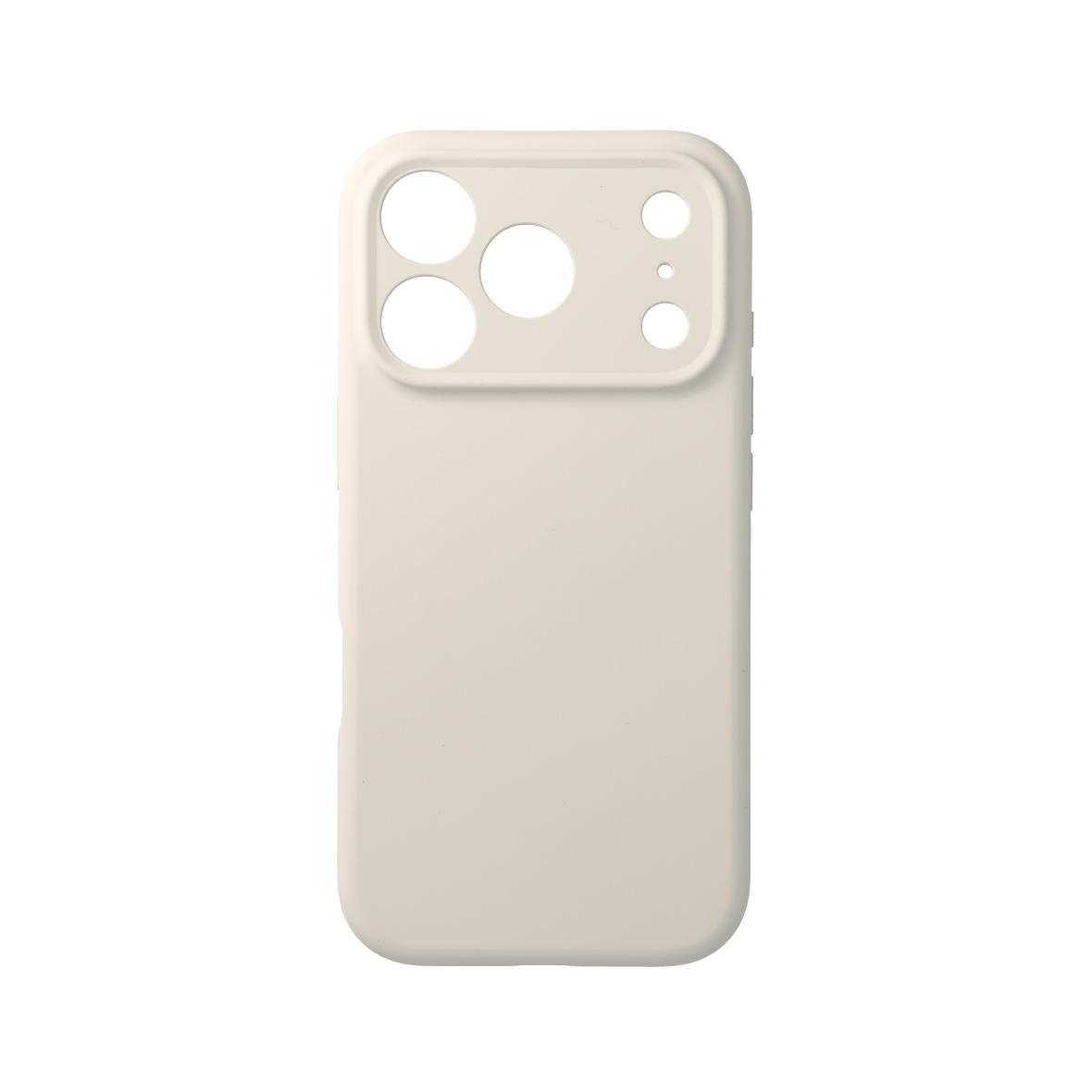 Etui na iPhone 17 PRO Forcell F-Protect Rubber Premium zgodny z MagSafe antique white 0INT