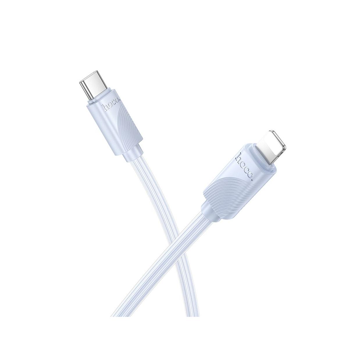 Kabel USB C do Lightning Hoco PD 27W 1 m X114 niebieski