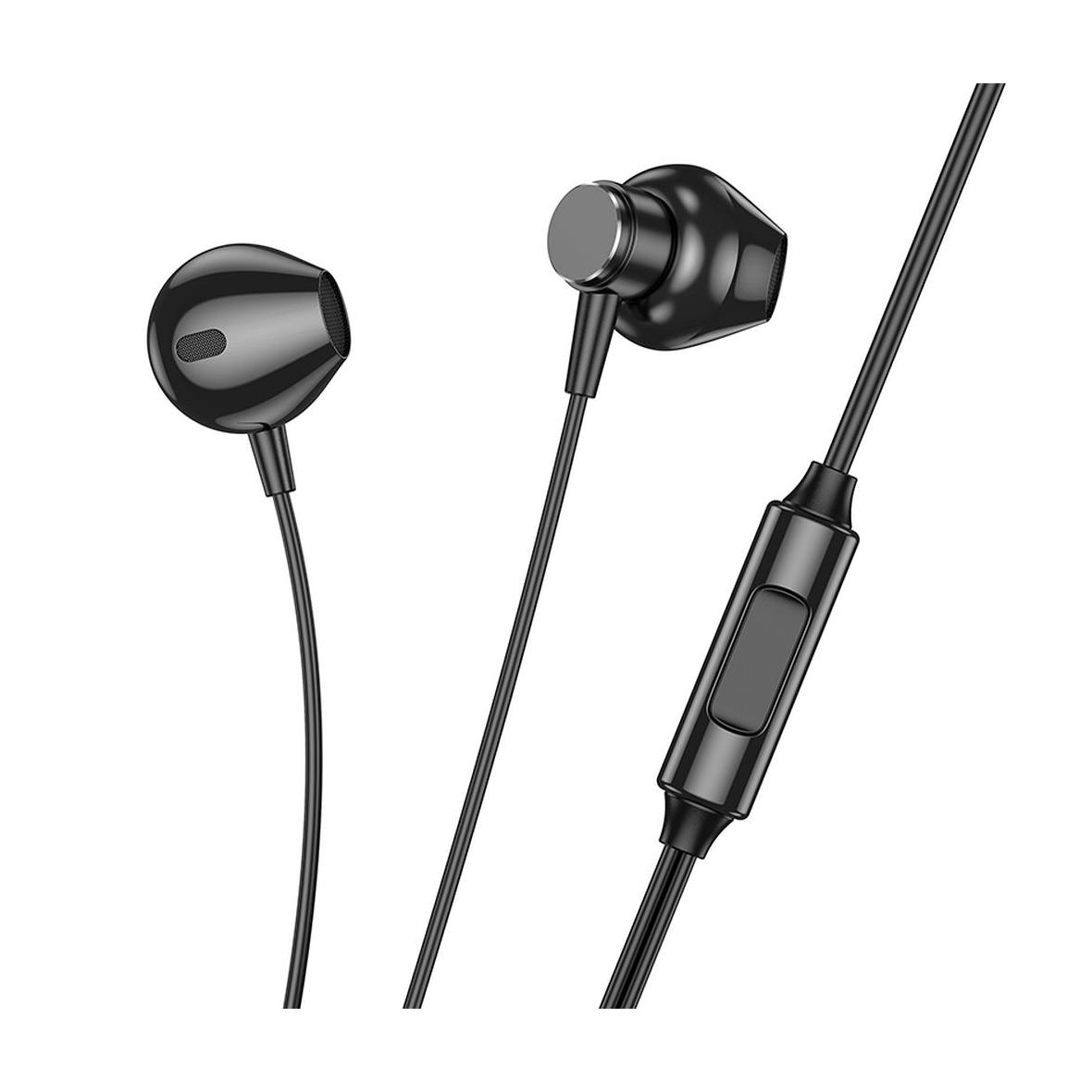 Słuchawki przewodowe douszne Jack 3,5 mm Hoco M125 czarne